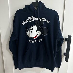 Disney Parks Mickey Walt Disney World Since 1971 Retro Hoodie Medium Unisex